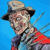 Horror Freddy Krueger diamond painting