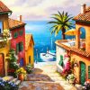 Italian Village diamond painting