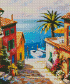 Italian Village diamond painting