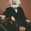 Karl Marx diamond painting