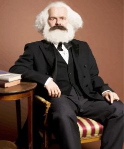 Karl Marx diamond painting