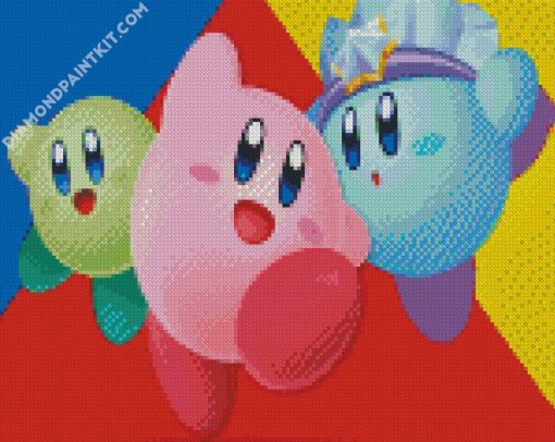 Kirby Fighters diamond painting