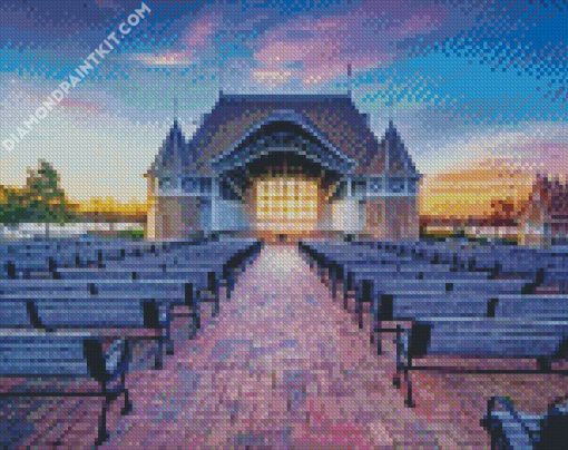 Lake Harriet Bandshell Park Minneapolis diamond painting