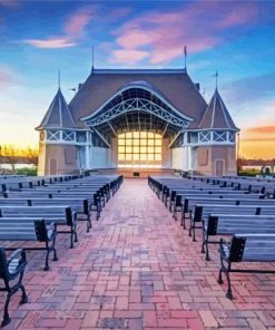 Lake Harriet Bandshell Park Minneapolis diamond painting