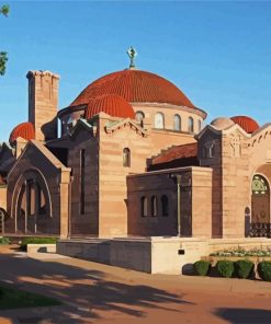 Lakewood Cemetery Minneapolis diamond painting