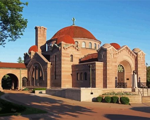 Lakewood Cemetery Minneapolis diamond painting