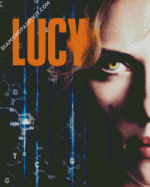 Lucy Movie Poster diamond painting