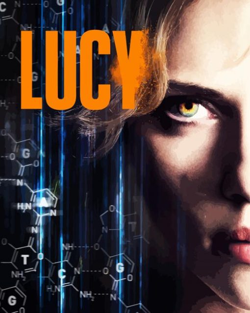 Lucy Movie Poster diamond painting