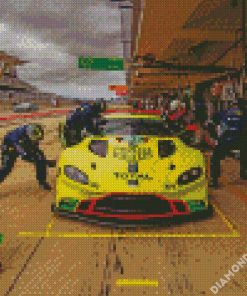 Aston Martin Vantage diamond painting