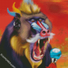 Mandrill Monkey diamond painting