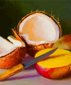 Mango And Coconut diamond painting