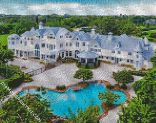 Mansion diamond painting