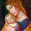 Maria With The Sleeping Child Mantegna Art diamond painting