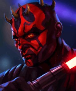 Maul Star Wars diamond painting