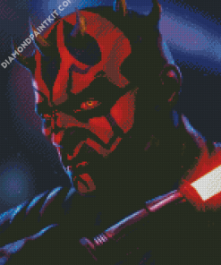 Maul Star Wars diamond painting