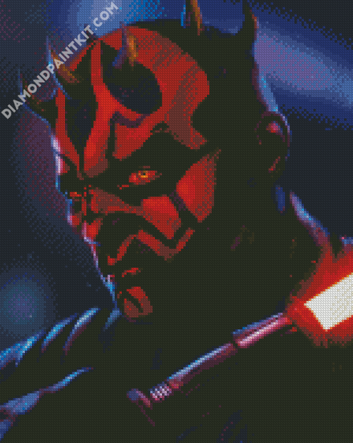 Maul Star Wars diamond painting