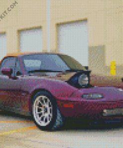 Miata Car diamond painting