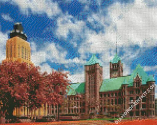 Minneapolis City Hall diamond painting