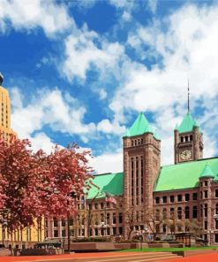 Minneapolis City Hall diamond painting