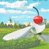 Minneapolis Spoonbridge And Cherry Poster diamond painting