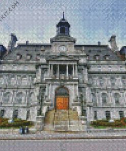 Montreal City Hall Canada diamond painting