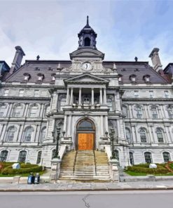 Montreal City Hall Canada diamond painting