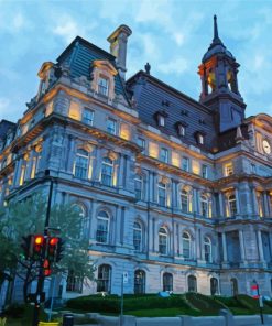 Montreal City Hall diamond painting