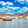 Mutrah Corniche Muscat diamond painting