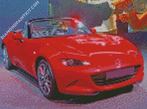 Mx5 Car diamond painting