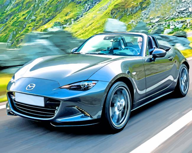 Mx5 Cool Car diamond painting