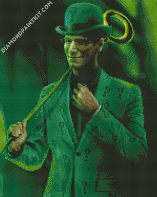 William Gray Gotham Riddler Square diamond painting