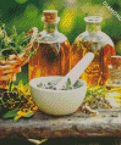 Naturopathy diamond painting