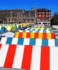 Norwich Market Norfolk diamond painting