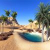 Oasis Desert diamond painting