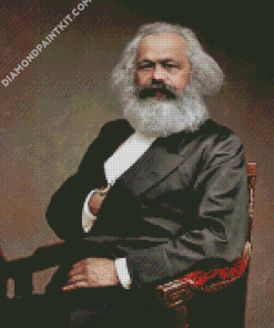 Philosopher Karl Marx diamond painting