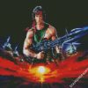 Rambo Movie diamond painting