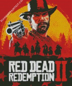 Red Dead Redemption diamond painting