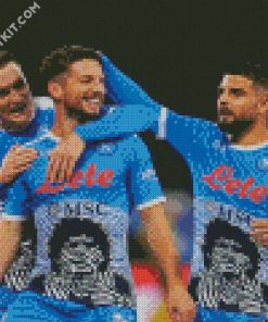 S S C Napoli diamond painting