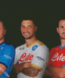 S S C Napoli Players diamond painting