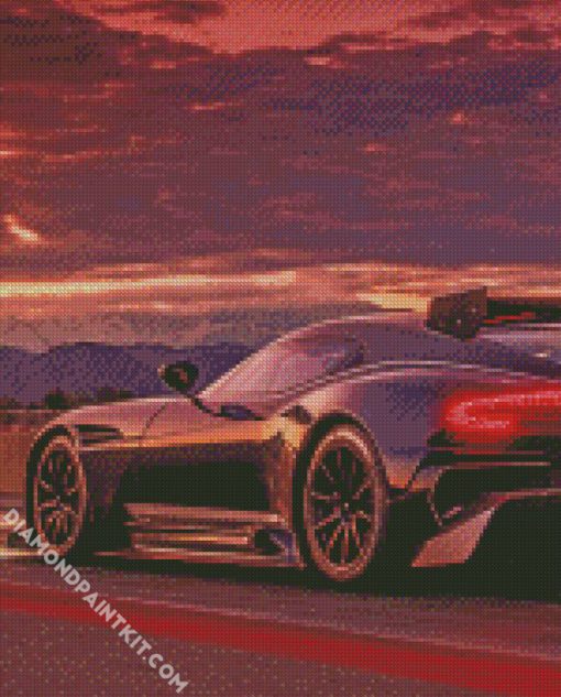 Aston Martin Car diamond painting