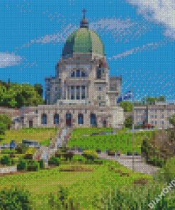 Saint Joseph Oratory Of Mount Royal Canada Montreal Diamond Painting