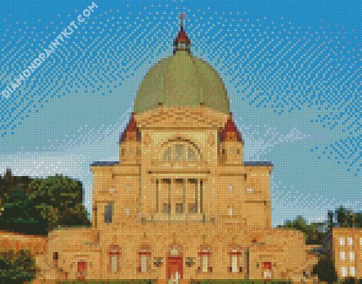 Saint Joseph S Oratory Of Mount Royal Montreal diamond painting