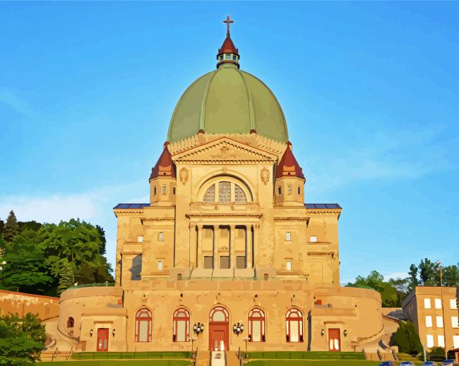 Saint Joseph S Oratory Of Mount Royal Montreal diamond painting