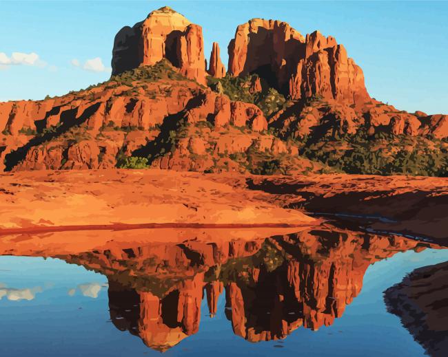 Sedona Reflection diamond painting