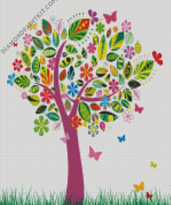 Spring Tree diamond painting