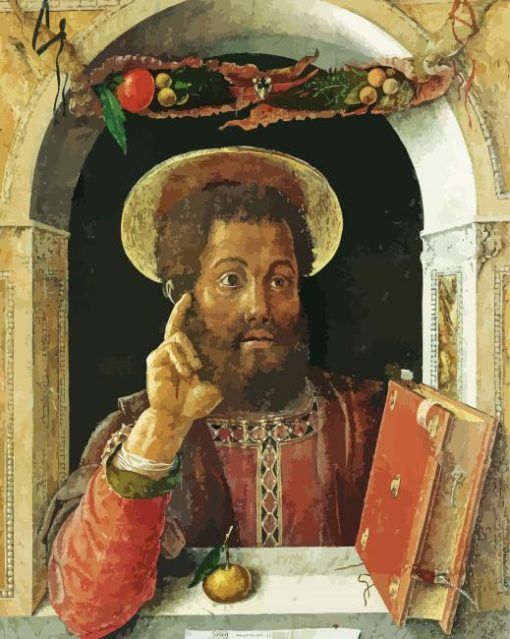 St Mark Andrea Mantegna diamond painting