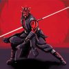 Star Wars Darth Maul diamond painting