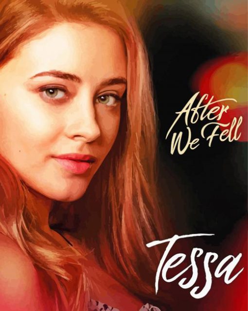 Tessa After We Fell Poster diamond painting