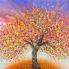 The Abstract Tree Art diamond painting