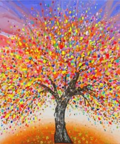 The Abstract Tree Art diamond painting